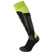 CA-2698 KIDS PRIMALOFT MERINO HEAVY WMKD-003-160H BK/YL XSサイズ(15-16cm) [スキーソックス ジュニア]