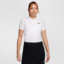 FD6711-100 [W ゴルフ ヴィクトリーポロ WHITE/（BLACK） Mサイズ]