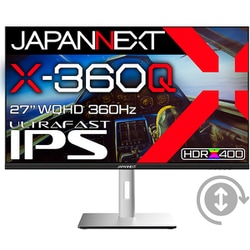 ゲーミングモニター/27型/WQHD（2560×1440）/ULTRA FAST IPSパネル/非光沢/360Hz/1ms（GTG/MPRT）/HDR対応/HDMI×2 DP×1 USB-C×1 JN-27IPS360WQHDR-HSP