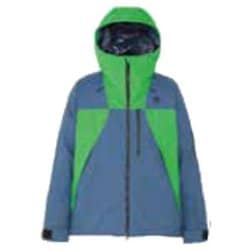 2トーン カラー フーデッド ジャケット 2-tone Color Hooded Jacket G13303 ネイビーブルー×ブライトグリーン VB サイズ1 [スキーウェア ジャケット メンズ]