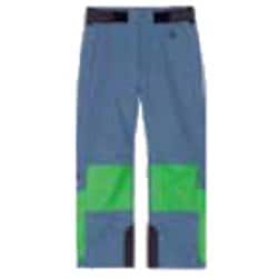 2トーン カラー ワイド パンツ 2-tone Color Wide Pants G33355A ネイビーブルー×ブライトグリーン VB サイズ00 [スキーウェア パンツ メンズ]
