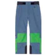 2トーン カラー ワイド パンツ 2-tone Color Wide Pants G33355A ネイビーブルー×ブライトグリーン VB サイズ6 [スキーウェア パンツ メンズ]