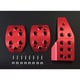 ペダルカバーセット（レッド） JB23W-MT 849520-5200M