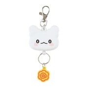 サンリオキャラクターズ フェイス形リールキーホルダー はなまるおばけ [キャラクターグッズ]