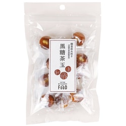 エムアイフードスタイル 銅釜直火炊き 黒糖茶玉飴 80g