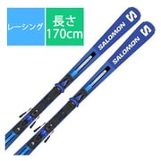スキー板「サロモン S/RACE SL 10 L47623600 170cm」+ビンディング「サロモン MI12 GW」セット [24-25 Newモデル レーシング]