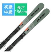 スキー板「SALOMON S/MAX 8 XT L47677500 156cm」+ビンディング「SALOMON M10 GW L41132400」セット [24-25 Newモデル 初級・中級]