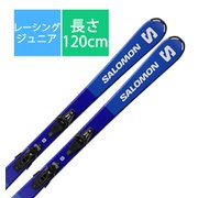 スキー板「S/RACE JR S L47659700 120cm」+ビンディング「C5 GW L47580100」セット [24-25 Newモデル ジュニアレーシング]