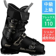 S/PRO ALPHA 110 W GW L47639900 BLACK/LIGHT BRONZE MET. 25-25.5cm [24-25 Newモデル スキーブーツ レディース]