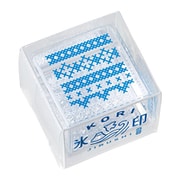 透明スタンプ「氷印」 小サイズ クロスステッチ CLS22-004