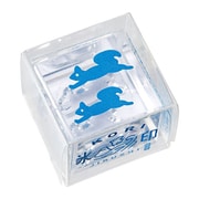 透明スタンプ「氷印」 小サイズ リス CLS22-005