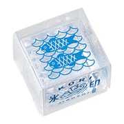 透明スタンプ「氷印」 小サイズ サカナ CLS22-006