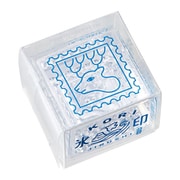 透明スタンプ「氷印」 小サイズ シカ CLS22-007