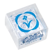 透明スタンプ「氷印」 小サイズ オハナ CLS22-012