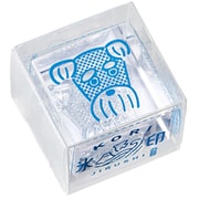 透明スタンプ「氷印」 小サイズ シュナウザー CLS22-018