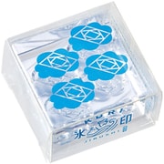 透明スタンプ「氷印」 大サイズ ツバキ CLS33-001