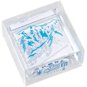 透明スタンプ「氷印」 大サイズ ヤマ CLS33-006