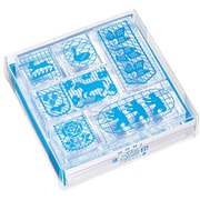 透明スタンプ「氷印」 6個セット フラッグセット CLSS-001