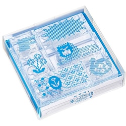 透明スタンプ「氷印」 6個セット ドットセット CLSS-002