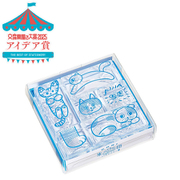 透明スタンプ「氷印」 6個セット ネコセット CLSS-005