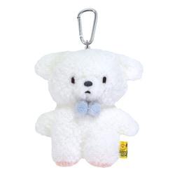 P-9402 ふわふわたっとん パスポーチ いぬ （WH） [キャラクターグッズ]