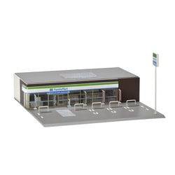 4237 Nスケール ストラクチャー完成品 コンビニエンスストア(ファミリーマート) [鉄道模型用品]