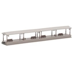 4258 Nスケール ストラクチャー 島式ホーム(ローカル型)屋根付延長部 [鉄道模型用品]