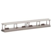 4258 Nスケール ストラクチャー 島式ホーム(ローカル型)屋根付延長部 [鉄道模型用品]