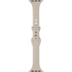 LN-AW41B01SL [Apple Watch 38/40/41mm バンド（Series 10/42mm対応） 「CORVIN」 スリムシリコンバンド スターライト]