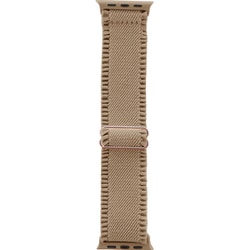 LN-AW41B39BG [Apple Watch 38/40/41mm バンド（Series 10/42mm対応） 「CORVIN」 フリルナイロンバンド ベージュ]