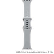 LN-AW49B19GY [Apple Watch 42/44/45/49mm バンド（Series 10/46mm対応） 「CORVIN」 ベーシックシリコンバンド グレー]