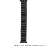 LN-AW49B21BK [Apple Watch 42/44/45/49mm バンド（Series 10/46mm対応） 「CORVIN」 レザー風マグネットバンド ブラック]