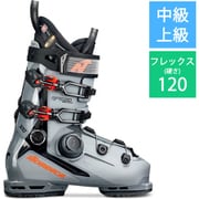 SPEEDMACHINE 3 BOA120 GW 050Q1000688 grey/black/red 25.5cm [24-25 Newモデル スキーブーツ 中級・上級]