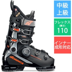 SPEEDMACHINE 3 BOA 110 GW 050Q1400N96 BK/RD 28.5cm [24-25 モデル スキーブーツ 中級・上級]