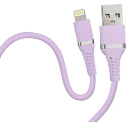 USB-A to Lightningケーブル MFI認証 1m ラベンダーパープル HD-SLAC1PL
