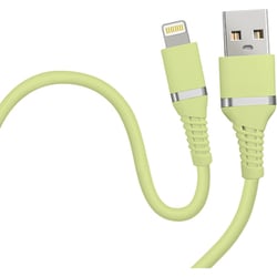 USB-A to Lightningケーブル MFI認証 1m ピスタチオグリーン HD-SLAC1GN