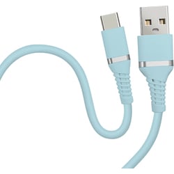 USB-A to Cケーブル USB2.0 1m アイシーブルー HD-SACC1BL
