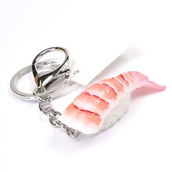 KHP-09 [キーホルダー エビ握り 食品サンプルチャーム]
