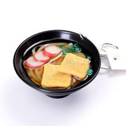 KHP-21 [キーホルダー きつねうどん 食品サンプルチャーム]