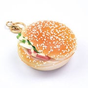 KHP-132 [キーホルダー ハンバーガー 食品サンプルチャーム]