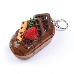 KHP-134 [キーホルダー チョコケーキ2 食品サンプルチャーム]