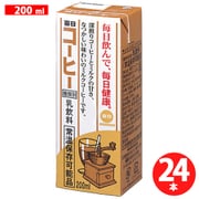 日本酪農協同 毎日牛乳 毎日コーヒー [常温保存可能] 200ml×24本