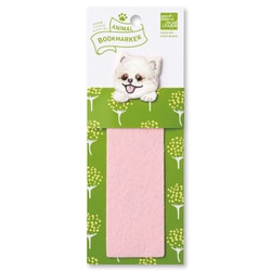 キャラクターグッズ UTN256 ANIMAL BOOKMARKER 刺繍しおり ポメラニアン
