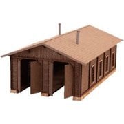 00163025 Nスケール ストラクチャーキット NOCH （N） ベルギューン機関庫 [鉄道模型用品]