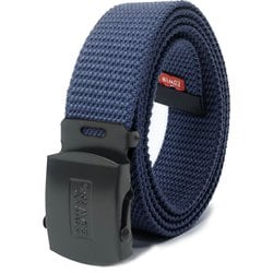 22269269 [EDWIN 0101297 32mm BLACKバックル GIベルト NAVY]