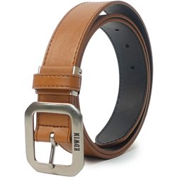 22269273 [EDWIN 0111154 35mm PU ギャリソンベルト BROWN]
