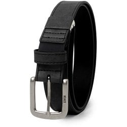 22269274 [EDWIN 0111155 35mm PU ヘッドストレッチベルト BLACK]