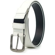 22269274 [EDWIN 0111155 35mm PU ヘッドストレッチベルト WHITE]