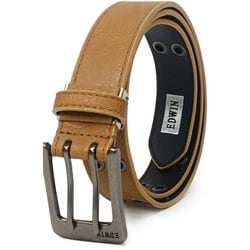 22269275 [EDWIN 0111156 35mm PU Wハトメベルト BROWN]