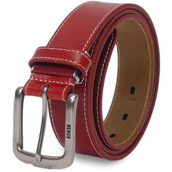 22269291 [EDWIN 0111173 日本製 35mm ステッチベルト RED]